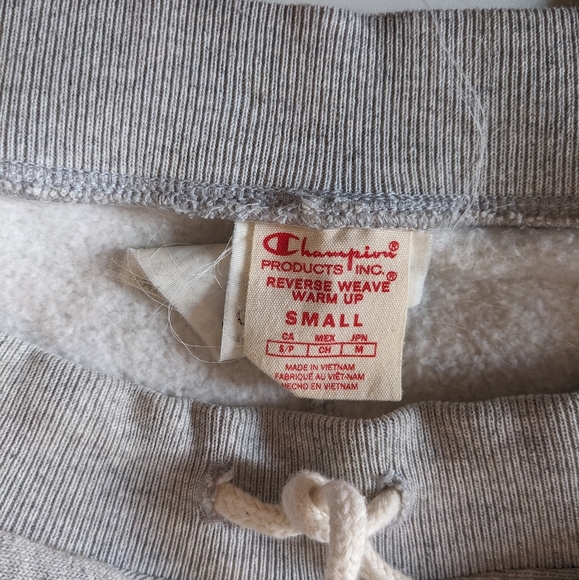 Champion Stretch Reverse Weave Jogger Sweatpants, light heather gray, size S - Picture 10 of 10